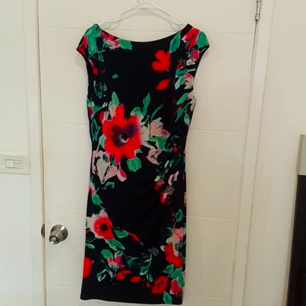 Ralph Lauren colorful dress, elegant size 14